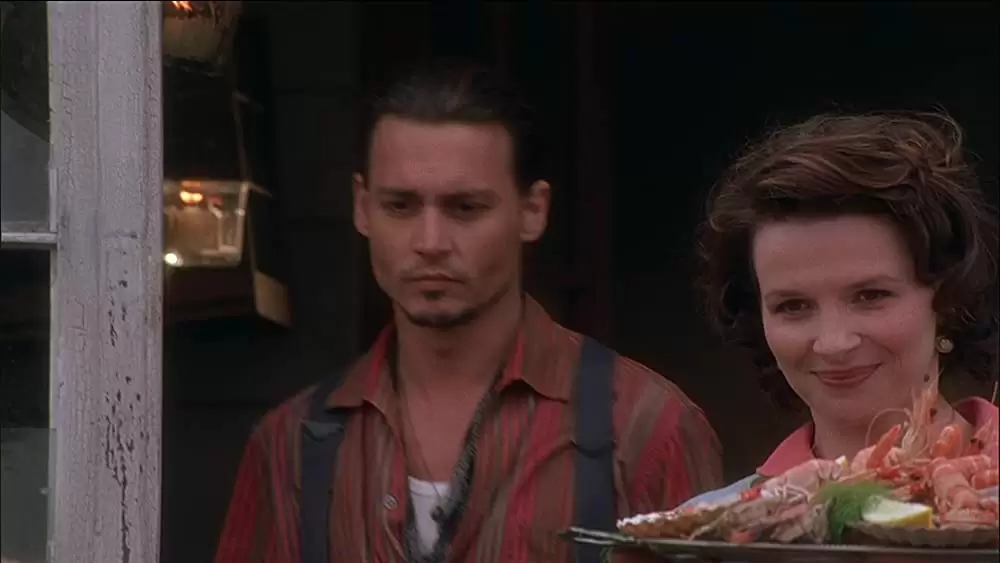 「ショコラ」ジョニー・デップ & ジュリエット・ビノシュの画像