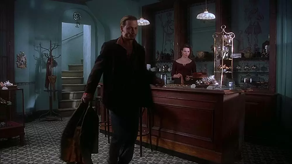 「ショコラ」ジョニー・デップ & ジュリエット・ビノシュの画像