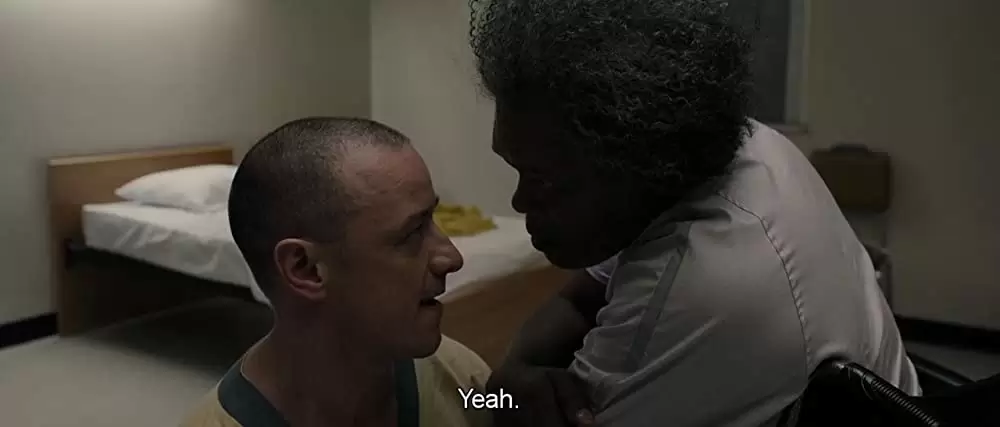 「ミスター・ガラス」サミュエル・L・ジャクソン & ジェームズ・マカボイの画像