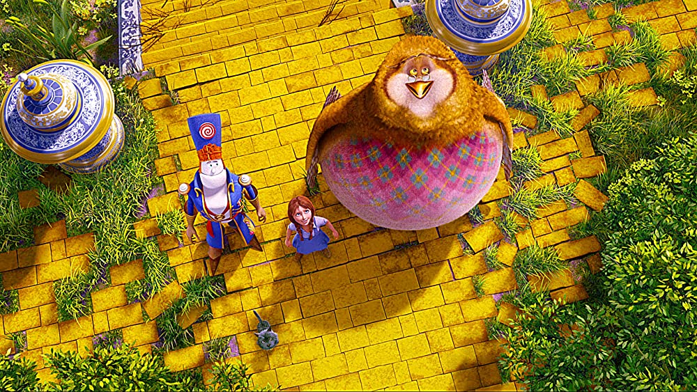 「オズ めざせ！エメラルドの国へ」オリバー・プラット & ヒュー・ダンシー & リア・ミシェルの画像