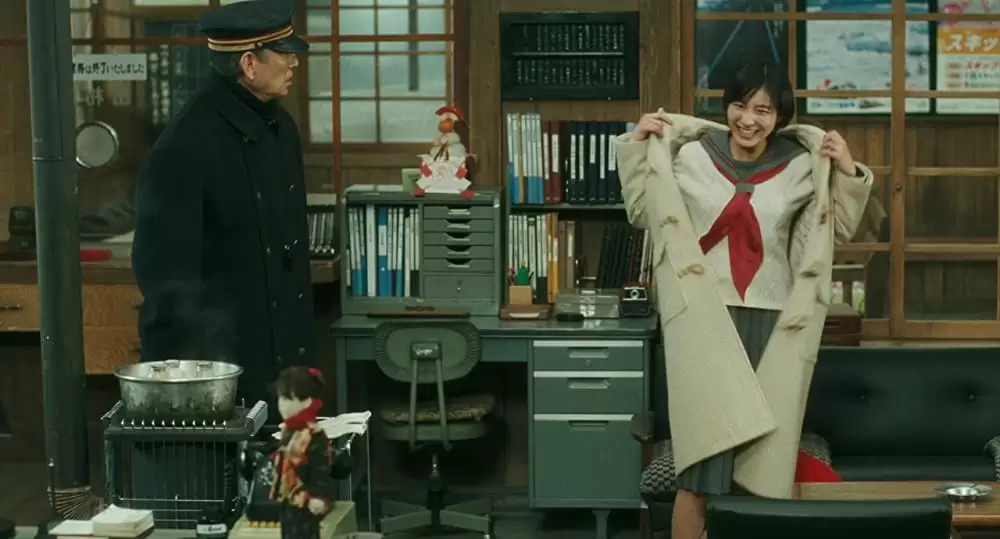 「鉄道員（ぽっぽや）」広末涼子 & 高倉健の画像