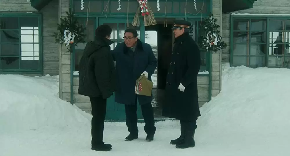 「鉄道員（ぽっぽや）」小林稔侍 & 高倉健 & 吉岡秀隆の画像