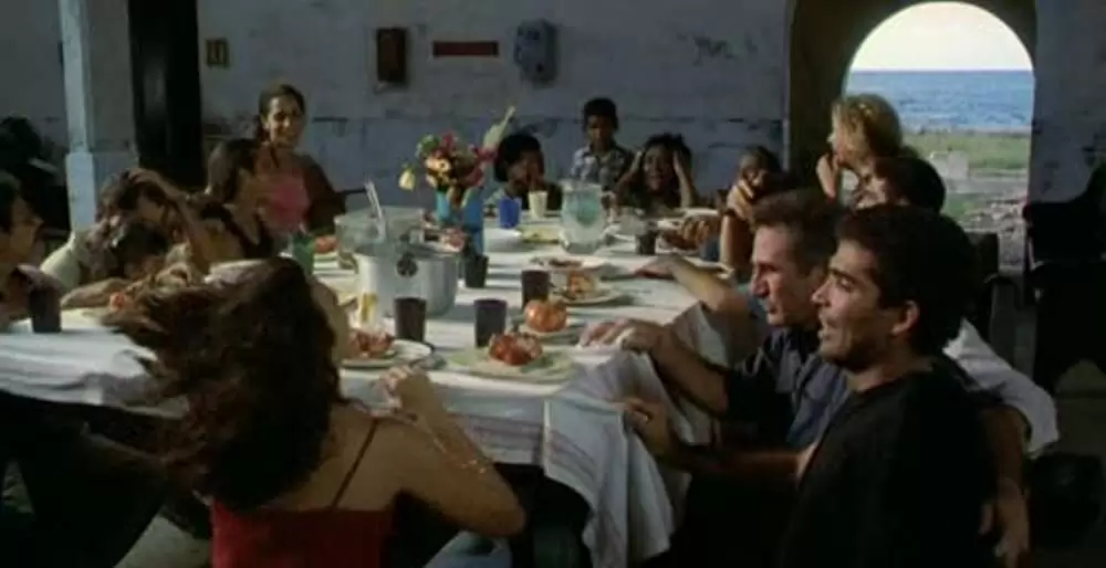 バスを待ちながらの画像