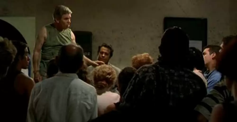 バスを待ちながらの画像