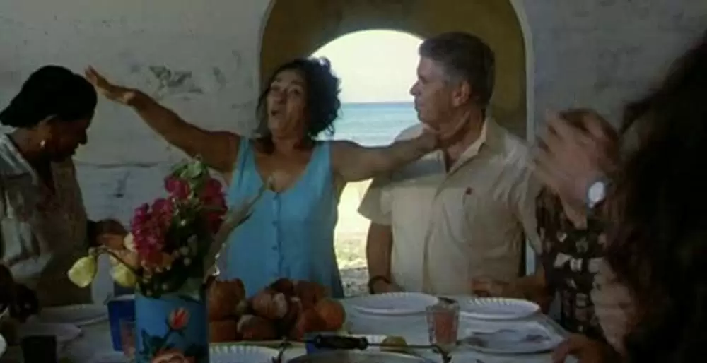 バスを待ちながらの画像