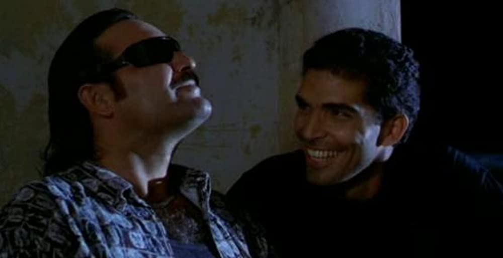 バスを待ちながらの画像