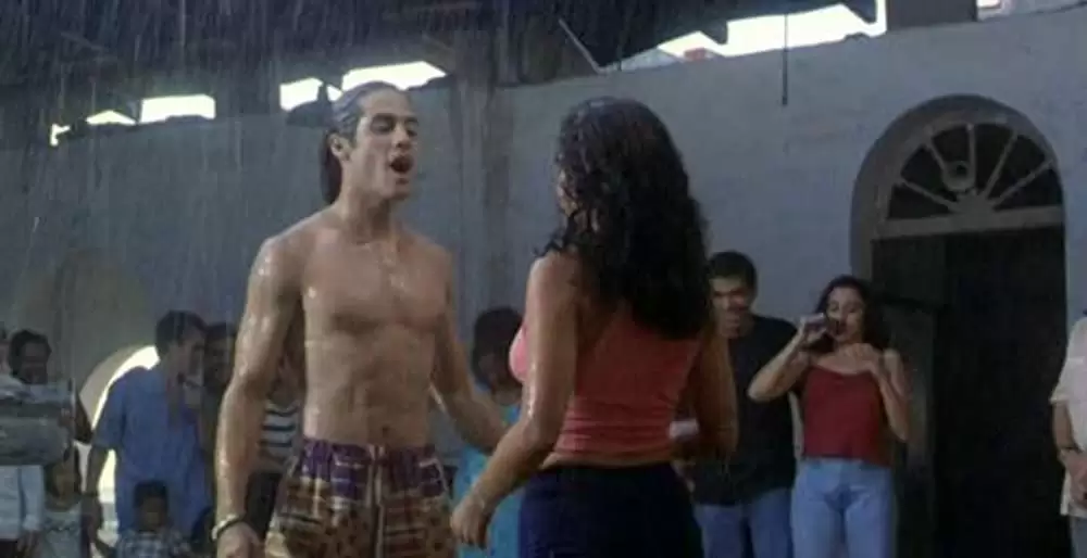 バスを待ちながらの画像