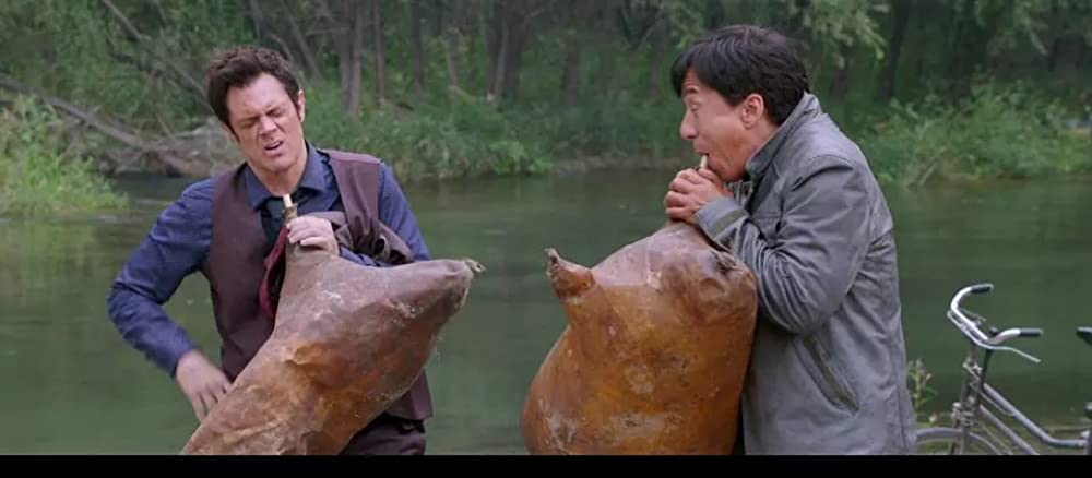 「スキップ・トレース」ジャッキー・チェン & ジョニー・ノックスビルの画像