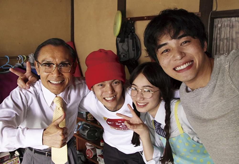 「ヒーローマニア 生活」片岡鶴太郎 & 窪田正孝 & 東出昌大 & 小松菜奈の画像