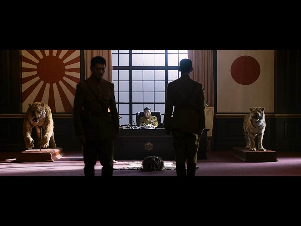 隻眼の虎の画像