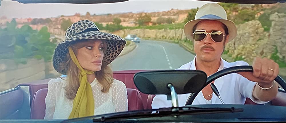 「白い帽子の女」ブラッド・ピット & アンジェリーナ・ジョリーの画像
