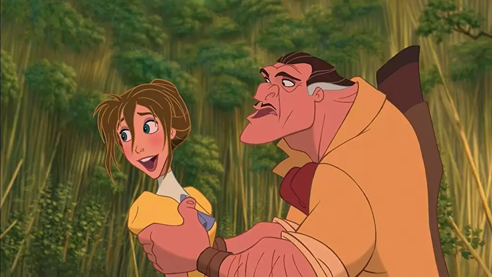 「ターザン」ブライアン・ブレッスド & ミニー・ドライバーの画像