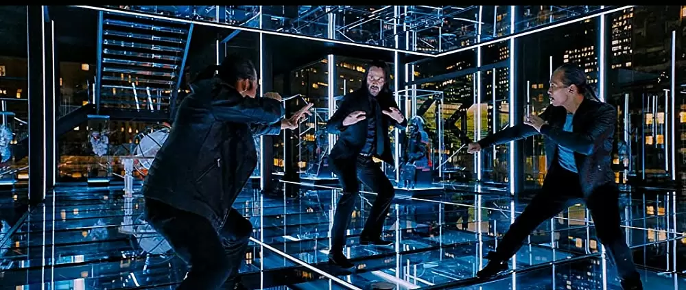 「ジョン・ウィック：パラベラム」キアヌ・リーブス & ヤヤン・ルヒアン & Cecep Arif Rahmanの画像