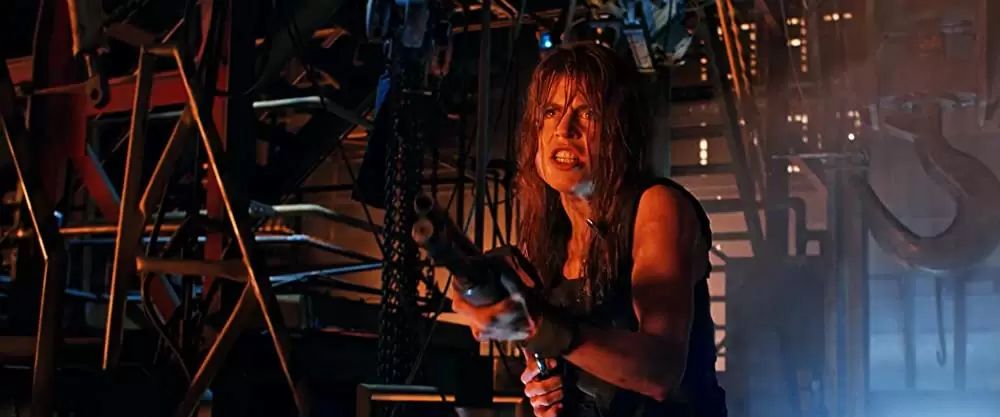 「ターミネーター2」リンダ・ハミルトンの画像