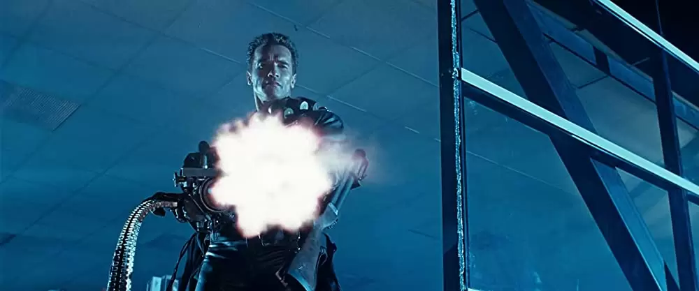 「ターミネーター2」アーノルド・シュワルツェネッガーの画像