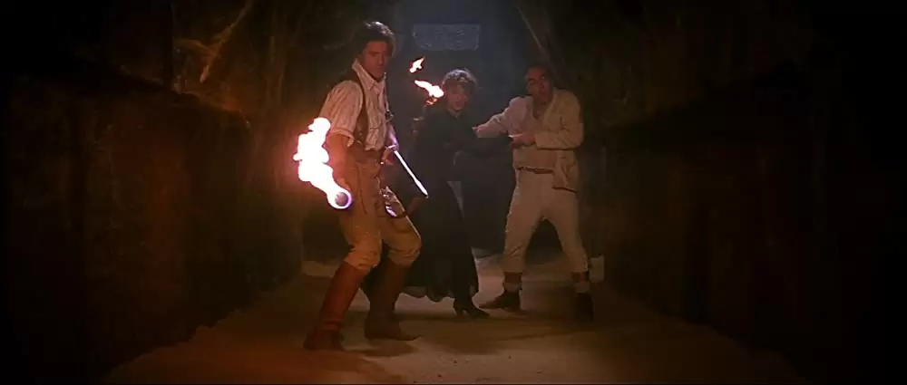 「ハムナプトラ 失われた砂漠の都」ブレンダン・フレイザー & ジョン・ハナー & レイチェル・ワイズの画像