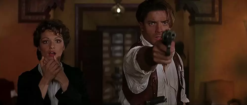 「ハムナプトラ 失われた砂漠の都」ブレンダン・フレイザー & レイチェル・ワイズの画像