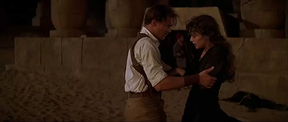 「ハムナプトラ 失われた砂漠の都」ブレンダン・フレイザー & レイチェル・ワイズの画像