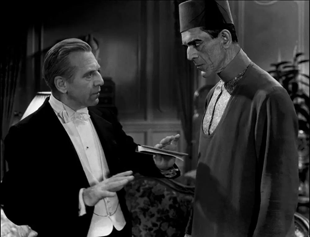 「ミイラ再生」ボリス・カーロフ & エドワード・バン・スローンの画像