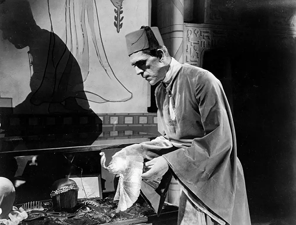 「ミイラ再生」ボリス・カーロフの画像