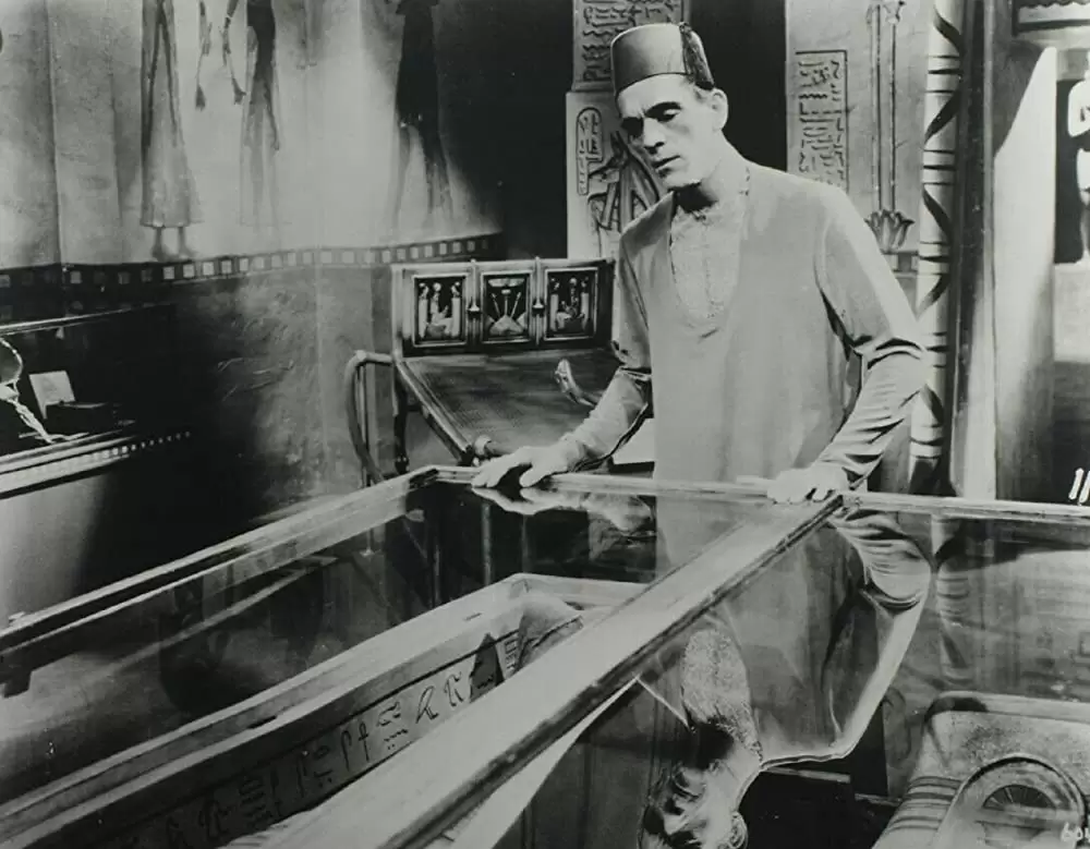 「ミイラ再生」ボリス・カーロフの画像