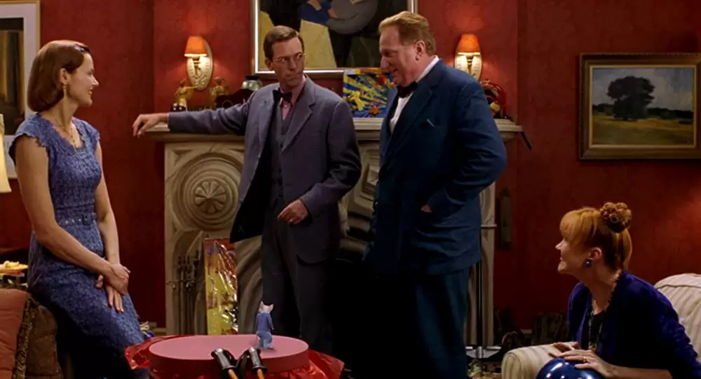 「スチュアート・リトル」ジーナ・デイビス & マイケル・J・フォックス & ジェフリー・ジョーンズ & ヒュー・ローリー & Connie Rayの画像