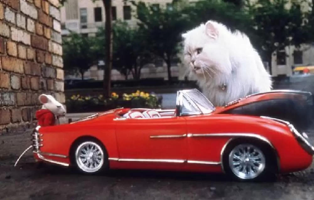 「スチュアート・リトル2」マイケル・J・フォックス & ネイサン・レインの画像