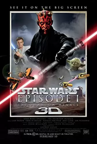 「スター・ウォーズ エピソード1／ファントム・メナス」ユアン・マクレガー & フランク・オズ & イアン・マクダーミド & ケニー・ベイカー & レイ・パークの画像