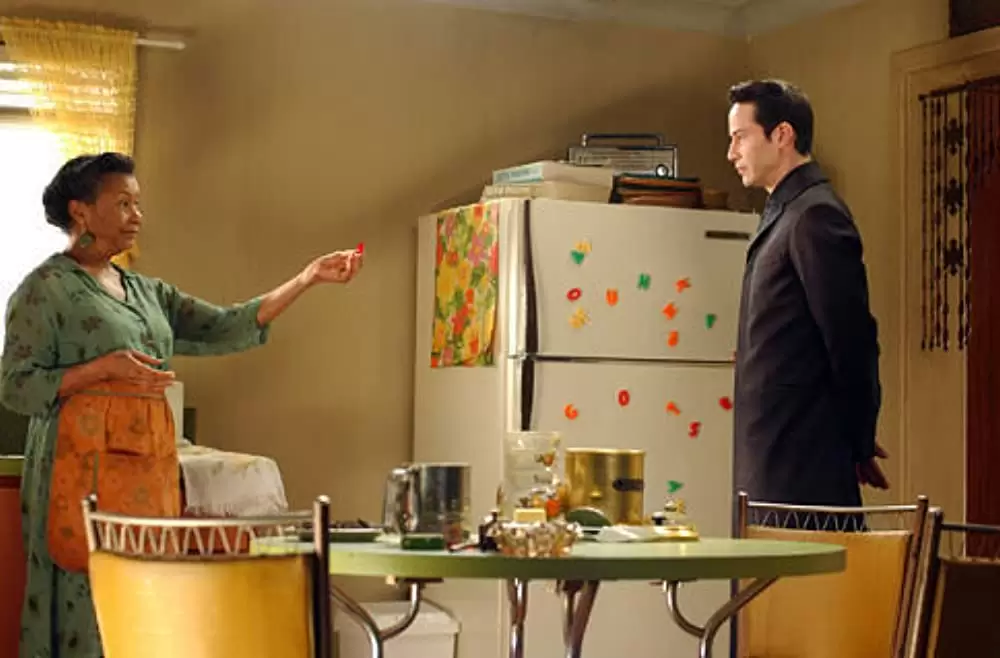 「マトリックス レボリューションズ」キアヌ・リーブス & メアリー・アリスの画像