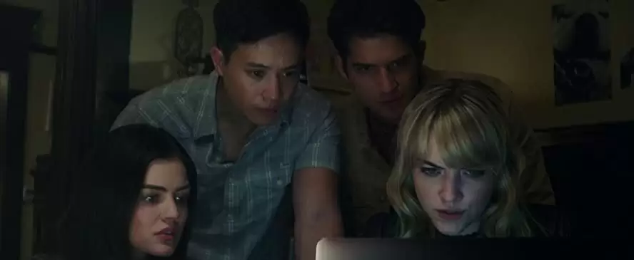 「トゥルース・オア・デア ～殺人ゲーム～」タイラー・ポージー & ルーシー・ヘイル & ヘイデン・セットー & バイオレット・ビーンの画像