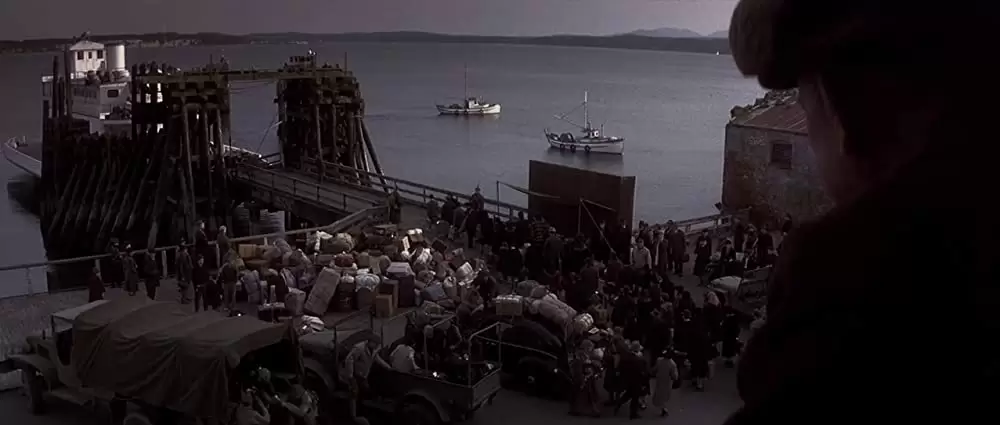 ヒマラヤ杉に降る雪の画像