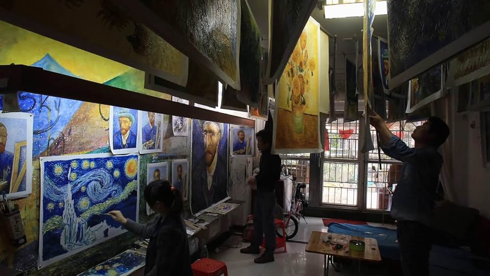 世界で一番ゴッホを描いた男の画像