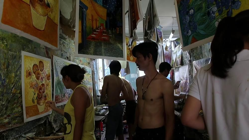 世界で一番ゴッホを描いた男の画像