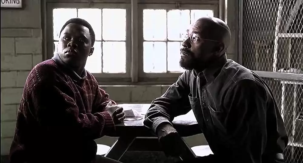 「ザ・ハリケーン」デンゼル・ワシントン & ビセラス・レオン・シャノンの画像