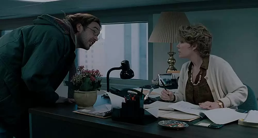 「マルコヴィッチの穴」ジョン・キューザック & メアリー・ケイ・プレイスの画像