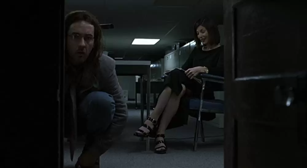 「マルコヴィッチの穴」ジョン・キューザック & キャサリン・キーナーの画像