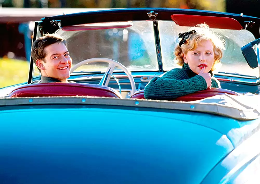 「サイダーハウス・ルール」シャーリーズ・セロン & トビー・マグワイアの画像