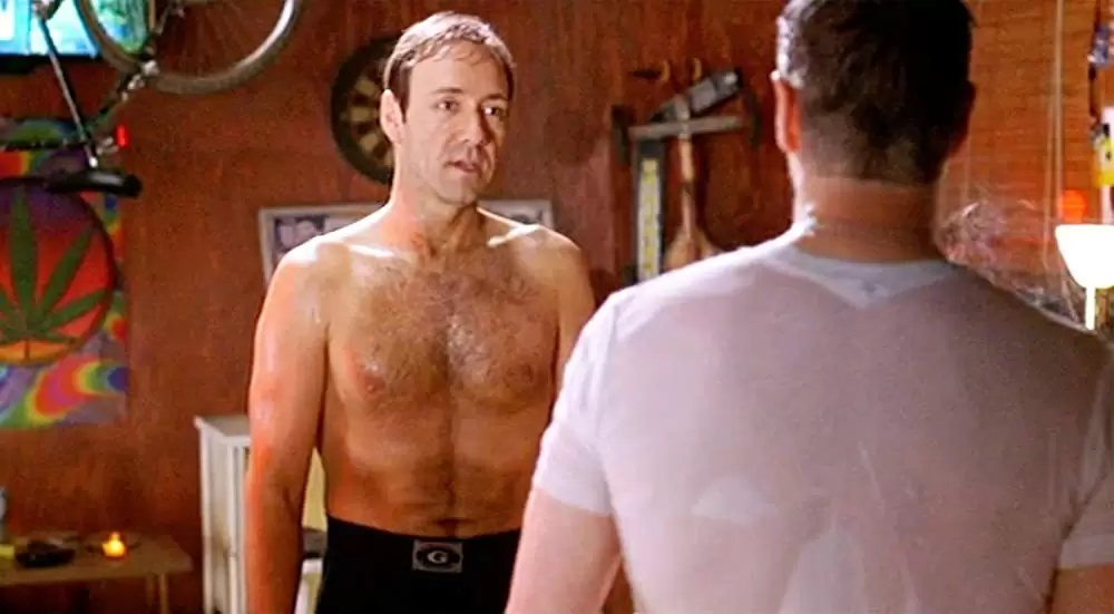 「アメリカン・ビューティー」ケビン・スペイシー & クリス・クーパーの画像