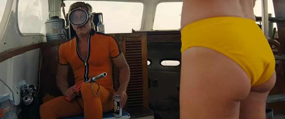 「ワンス・アポン・ア・タイム・イン・ハリウッド」ブラッド・ピット & レベッカ・ゲイハートの画像