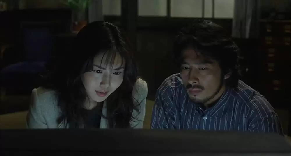 「リング」松嶋菜々子 & 真田広之の画像