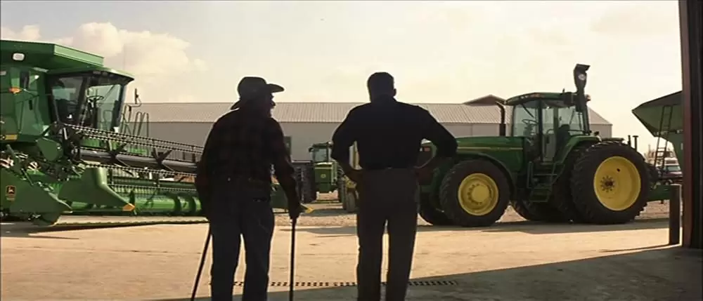 「ストレイト・ストーリー」リチャード・ファーンズワース & エベレット・マッギルの画像