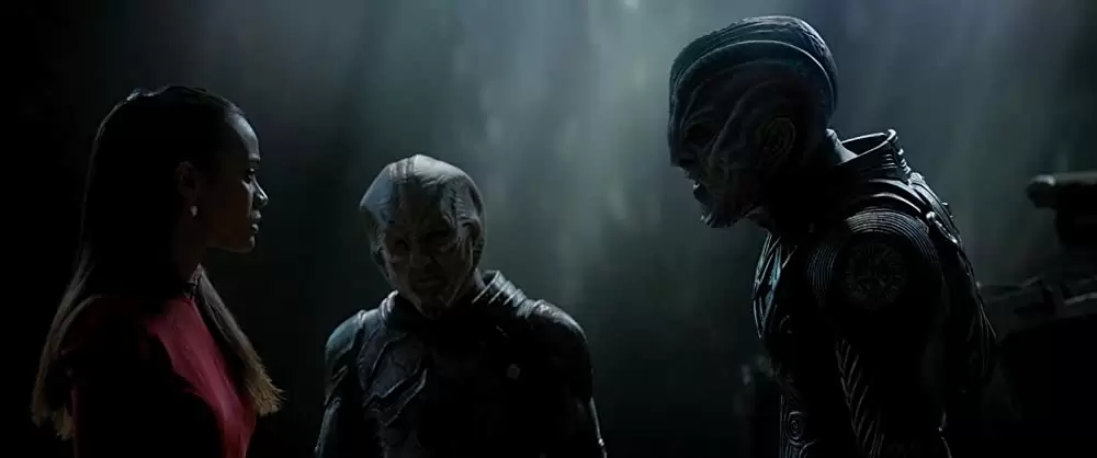 「スター・トレック BEYOND」イドリス・エルバ & ゾーイ・サルダナ & ジョー・タスリムの画像