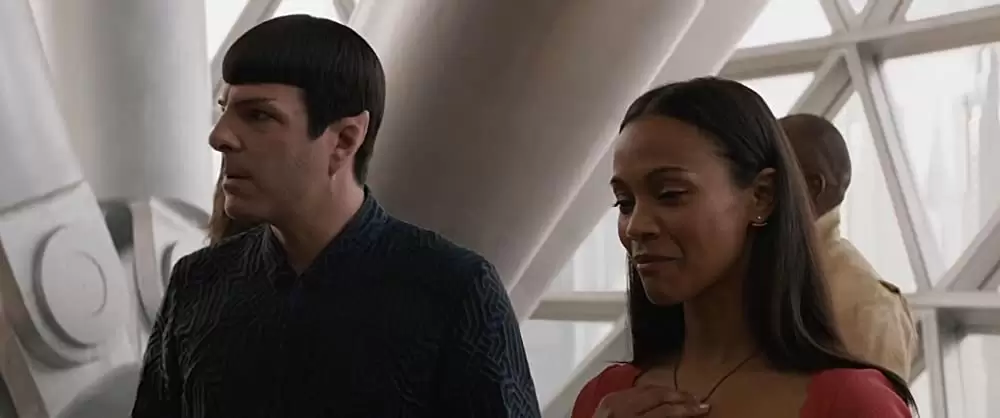 「スター・トレック BEYOND」ザッカリー・クイント & ゾーイ・サルダナの画像