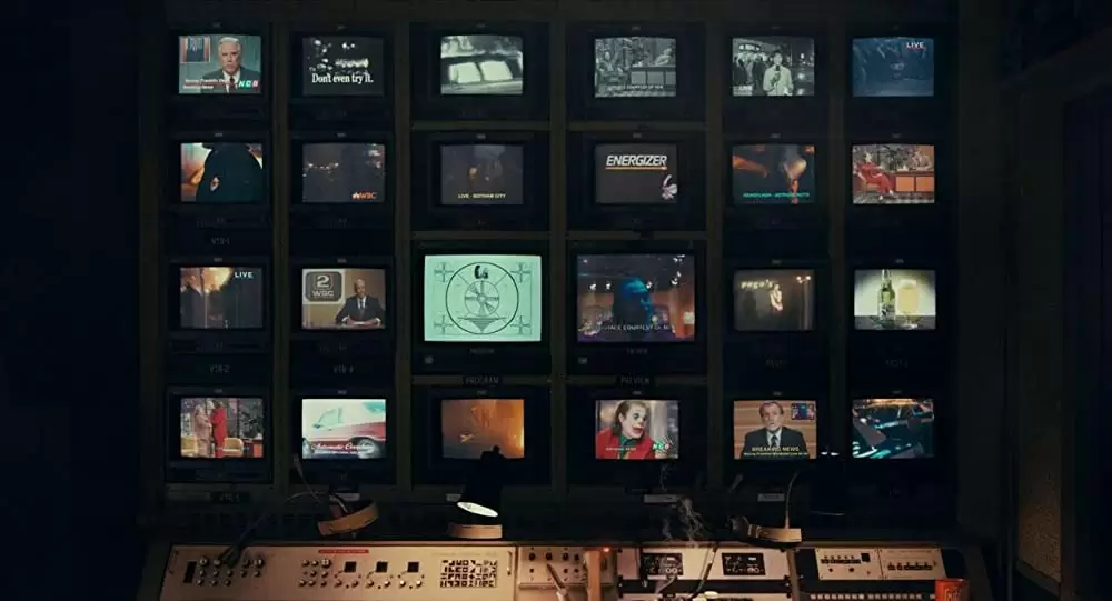 「ジョーカー」ロバート・デ・ニーロ & ホアキン・フェニックス & ソンドラ・ジェームズの画像