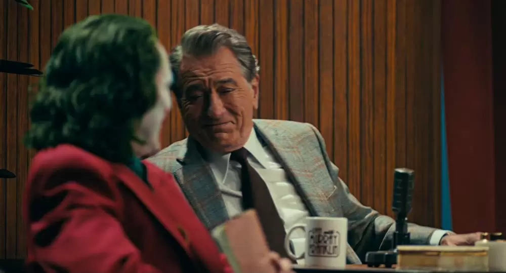 「ジョーカー」ロバート・デ・ニーロ & ホアキン・フェニックスの画像