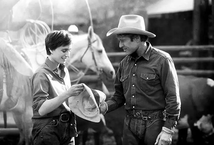 「モンタナの風に抱かれて」クリスティン・スコット・トーマス & ロバート・レッドフォードの画像