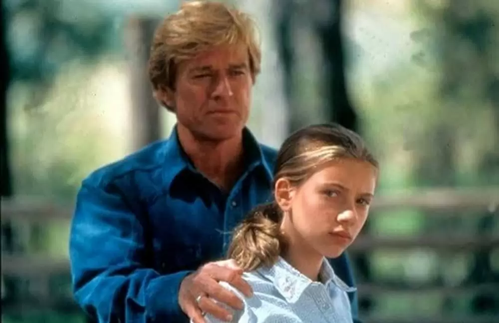 「モンタナの風に抱かれて」ロバート・レッドフォード & スカーレット・ヨハンソンの画像