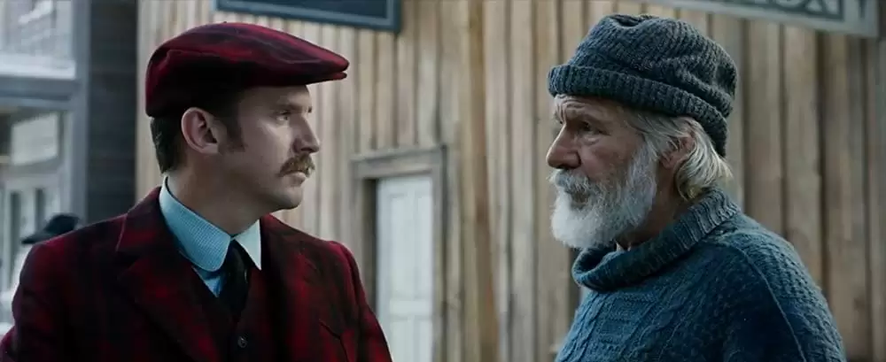 「野性の呼び声」ハリソン・フォード & ダン・スティーブンスの画像