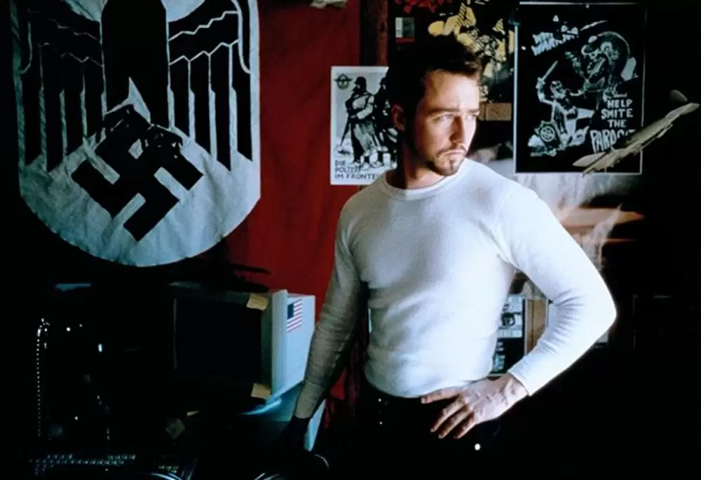 「アメリカン・ヒストリーX」エドワード・ノートンの画像