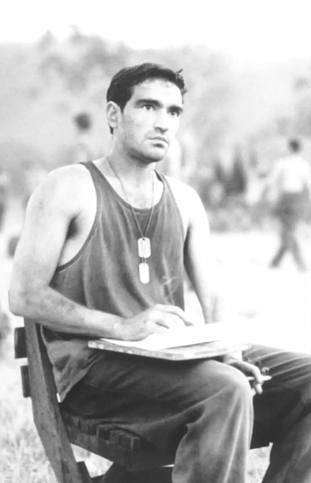 「シン・レッド・ライン」ベン・チャップリンの画像